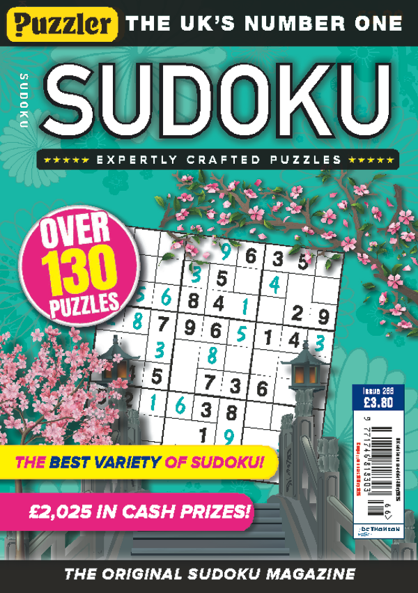 Puzzler Killer Sudoku Magazine Subscrição - Revistas em Ingles