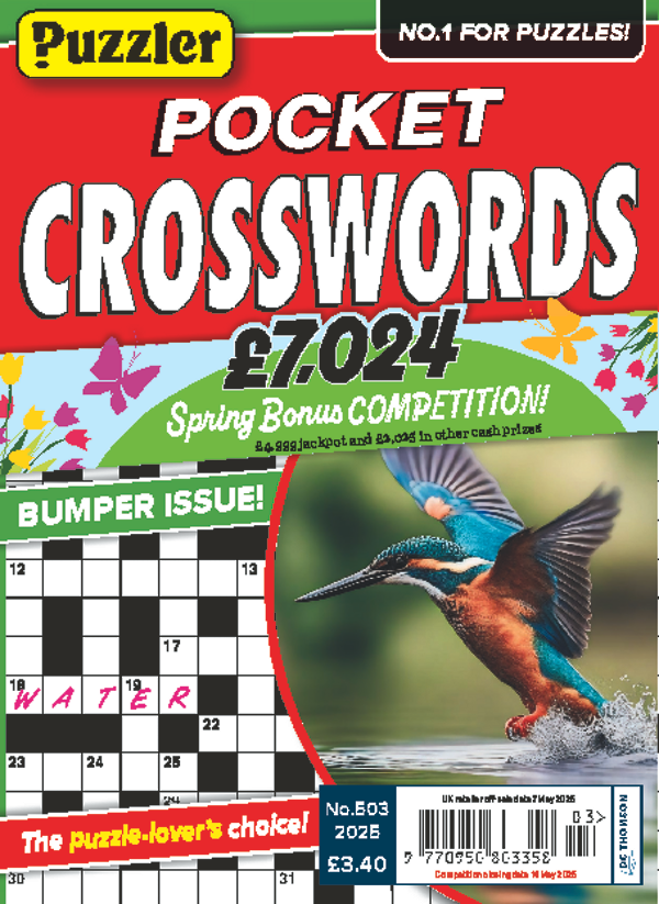 Pocket Crosswords Magazine Subscription Puzzler®