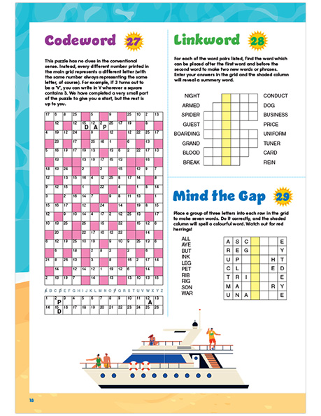 My Big Fat Lovely Summer Puzzle Book