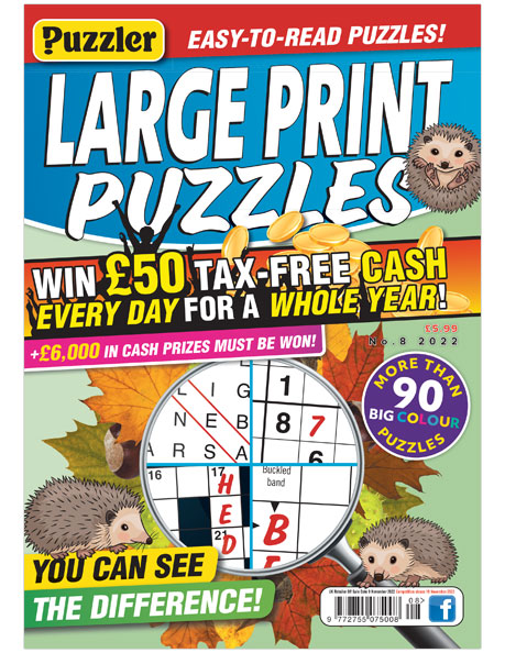 Large Print Puzzles Issue 8