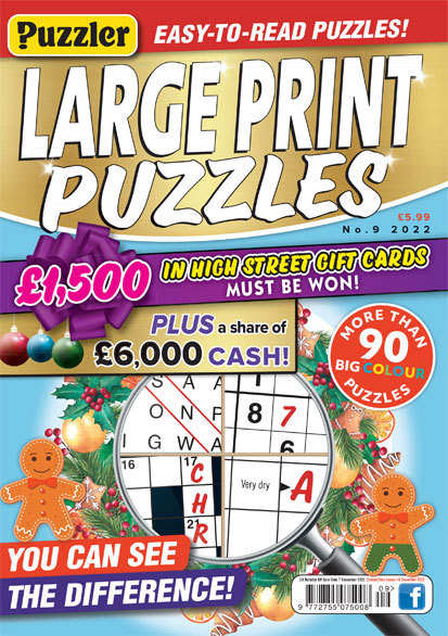 Large Print Puzzles Issue 9