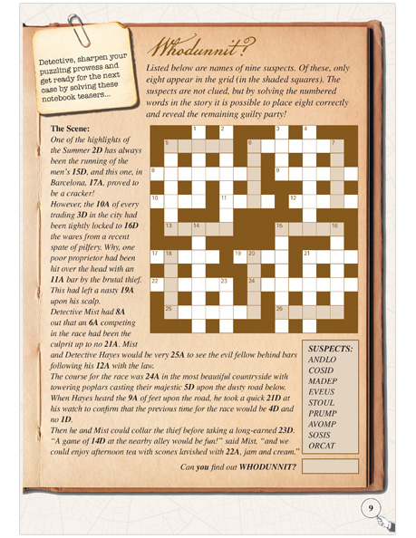 Old Scotland Yard Puzzles Vol 2