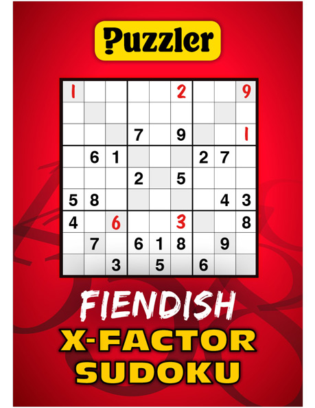 Fiendish X-Factor Sudoku