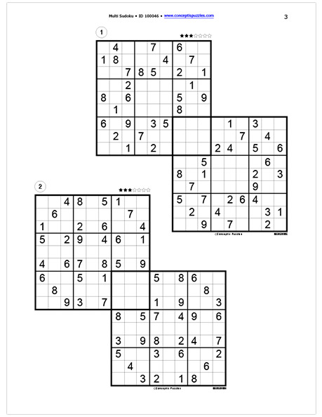 Multi Sudoku